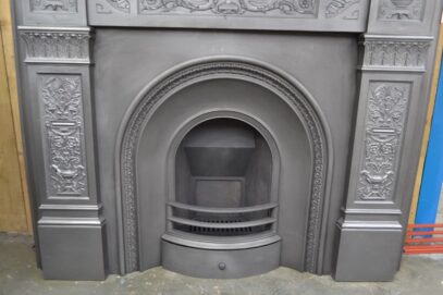 Victorian Arched Fireplace Insert - 1532AI