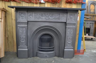Victorian Arched Insert 1532AI and Cast Iron Surround
