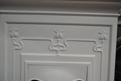 Art Nouveau Bedroom Fireplace 4390B - Oldfireplaces