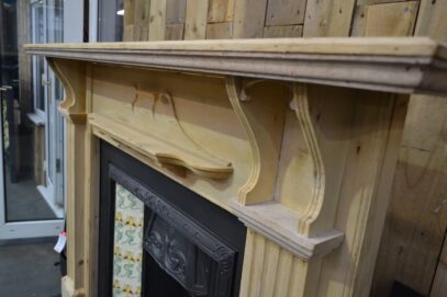 Victorian Reclaimed Pine Fire Surround - 4458WS