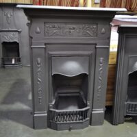 Art Nouveau Fireplace with heart detail - 4461MC