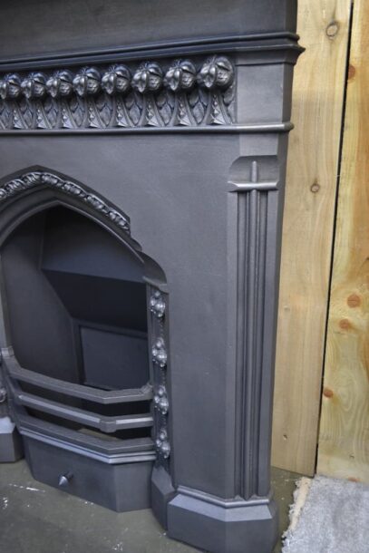 Victorian Gothic Combination Fireplace - 4466LC