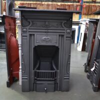 Art Nouveau Bedroom Fireplace 4485B - Oldfireplaces