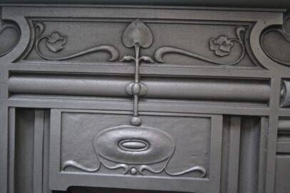 Art Nouveau Bedroom Fireplace 4485B - Oldfireplaces