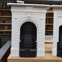 Painted Victorian Bedroom Fireplace 4472B - Oldfireplaces