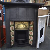 Edwardian Tiled Fireplace Combination - 4504TC