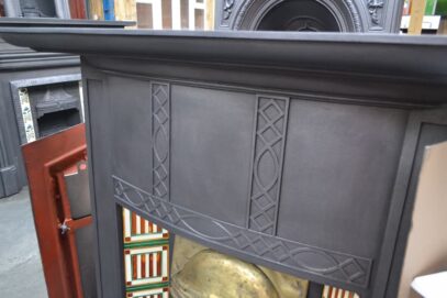 Edwardian Tiled Fireplace Combination - 4504TC