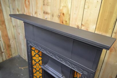 Edwardian Tiled Combination Fireplace - 4515TC