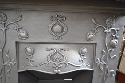 Art Nouveau Bedroom Fireplace 4530B - Oldfireplaces