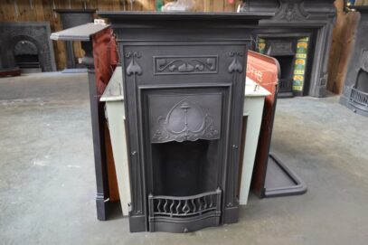 Tall Art Nouveau Bedroom Fireplace 4522B - Oldfireplaces