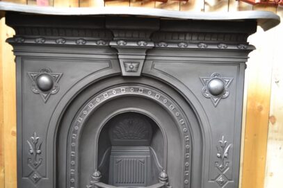 Victorian Cast Iron Surround 4538CSAI - Oldfireplaces