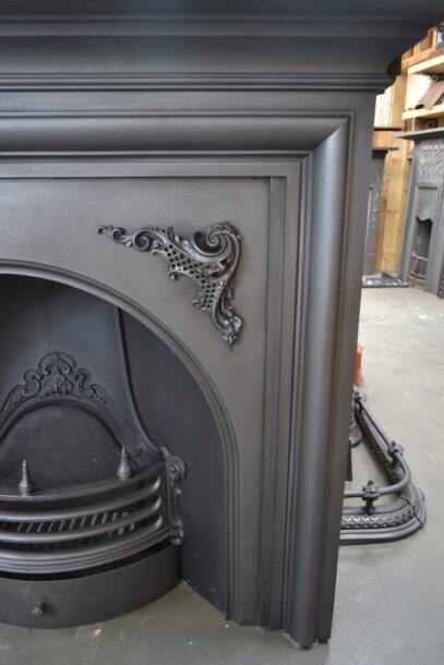 Late Victorian Cast Iron Surround 4546CS - Oldfireplaces