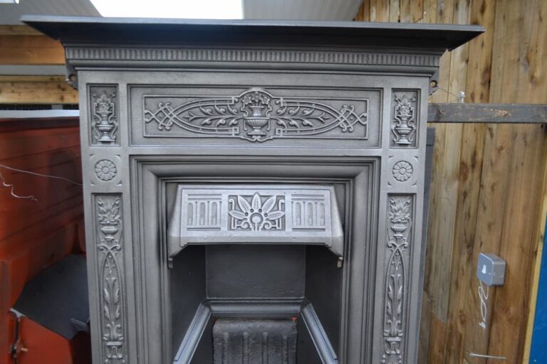 Victorian Bedroom Fireplace Cast Iron - 4549B - Antique Fireplace Co