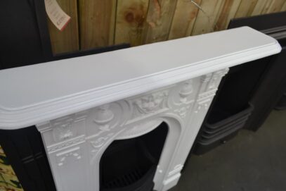 Victorian Bedroom Fireplace White 4614B - Oldfireplaces