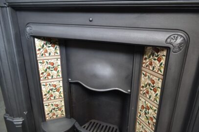 Edwardian Tiled Insert with hobs 4569TI - Oldfireplaces