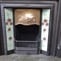 Vintage Edwardian Tiled Insert 4577TI - Oldfireplaces