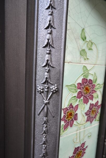 Vintage Edwardian Tiled Insert 4577TI - Oldfireplaces