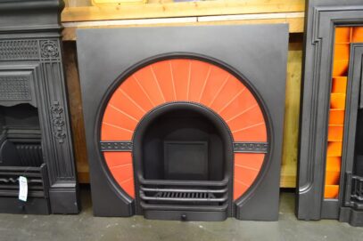 Art Deco Circular Tiled Insert 4585TI - Oldfireplaces