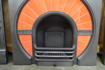 Art Deco Circular Tiled Insert 4585TI - Oldfireplaces