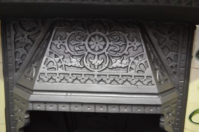 Victorian Cast Iron Tiled Insert 4589TI - Oldfireplaces