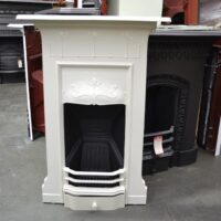 Art Nouveau Tulip Bedroom Fireplace 4592B - Oldfireplaces