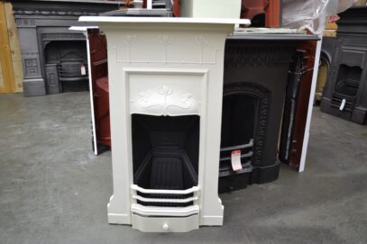 Art Nouveau Tulip Bedroom Fireplace 4592B - Oldfireplaces