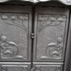 Art Nouveau Gold Medal Eagle Grate 4593TI - Oldfireplaces