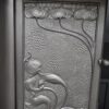 Art Nouveau Gold Medal Eagle Grate 4593TI - Oldfireplaces