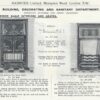 Original Harrods Ad, Art Nouveau Gold Medal Eagle Grate 4593TI - Oldfireplaces