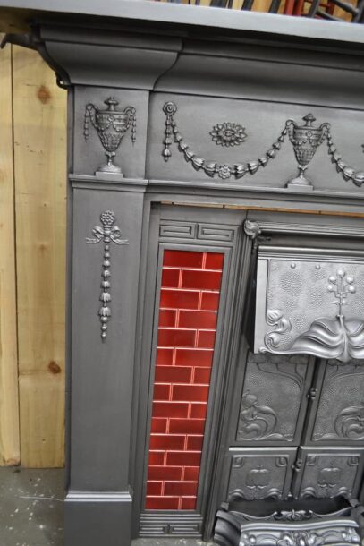 Edwardian Cast Iron Fire Surrounds 4595CS - Oldfireplaces