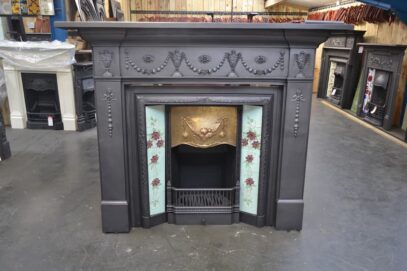 Late Victorian Cast Iron Fire Surround 4596CS - Oldfireplaces