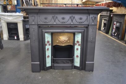 Edwardian Cast Iron Fire Surround 4596CS - Oldfireplaces