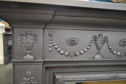 Edwardian Cast Iron Fire Surround 4596CS - Oldfireplaces