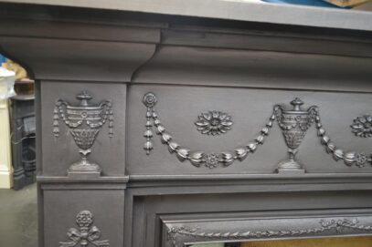 Late Victorian Cast Iron Fire Surround 4596CS - Oldfireplaces