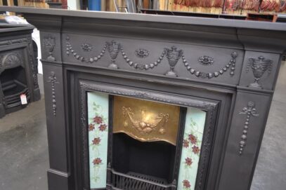 Edwardian Cast Iron Fire Surround 4596CS - Oldfireplaces