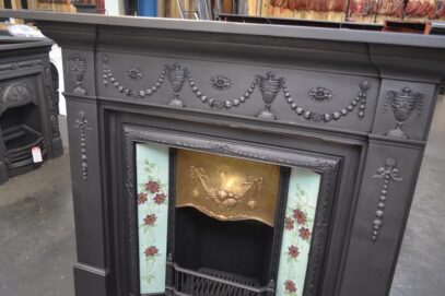 Late Victorian Cast Iron Fire Surround 4596CS - Oldfireplaces