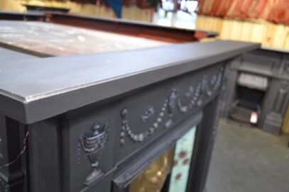 Late Victorian Cast Iron Fire Surround 4596CS - Oldfireplaces