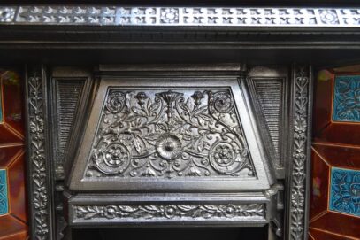 Reclaimed Victorian Tiled Insert 4603TI - Oldfireplaces