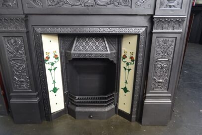 Victorian Tiled Insert 4608TI - Oldfireplaces