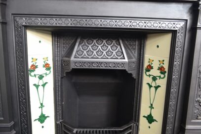 Victorian Tiled Insert 4608TI - Oldfireplaces