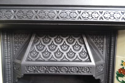 Victorian Tiled Insert 4608TI - Oldfireplaces