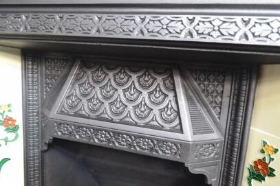 Victorian Tiled Insert 4608TI - Oldfireplaces