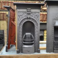 Small Victorian Fern Bedroom Fireplace 4473B - Oldfireplaces
