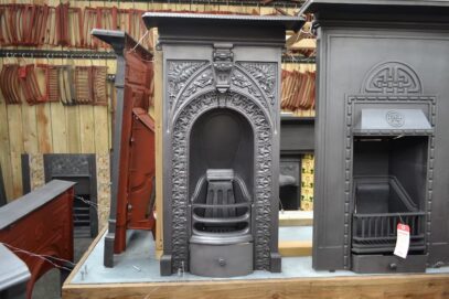 Small Victorian Fern Bedroom Fireplace 4473B - Oldfireplaces