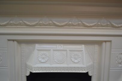 Victorian Biclam Fireplace Painted 4617MC - Oldfireplaces