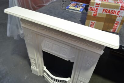 Victorian Biclam Fireplace Painted 4617MC - Oldfireplaces