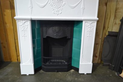 Edwardian Tiled Fireplace Combination 4624TC - Oldfireplaces