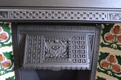 Victorian Tiled Fireplace Insert 4628TI - Oldfireplaces