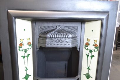 Edwardian Tiled Insert - Oldfireplaces