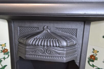 Edwardian Tiled Insert - Oldfireplaces